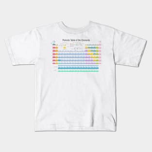 The Periodic Table of the Elements W Kids T-Shirt